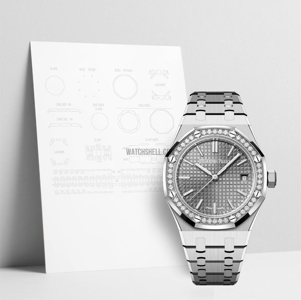 WatchShell for Audemars Piguet Royal Oak 15551ST.ZZ.1356ST.03