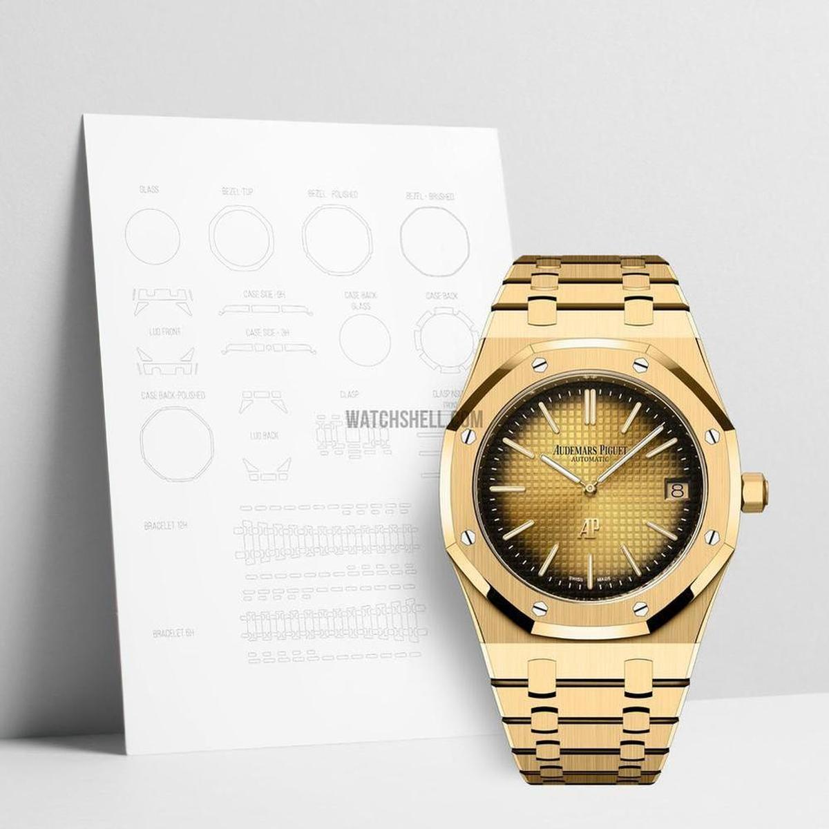 WatchShell for Audemars Piguet Royal Oak 16202BA.OO.1240BA.02