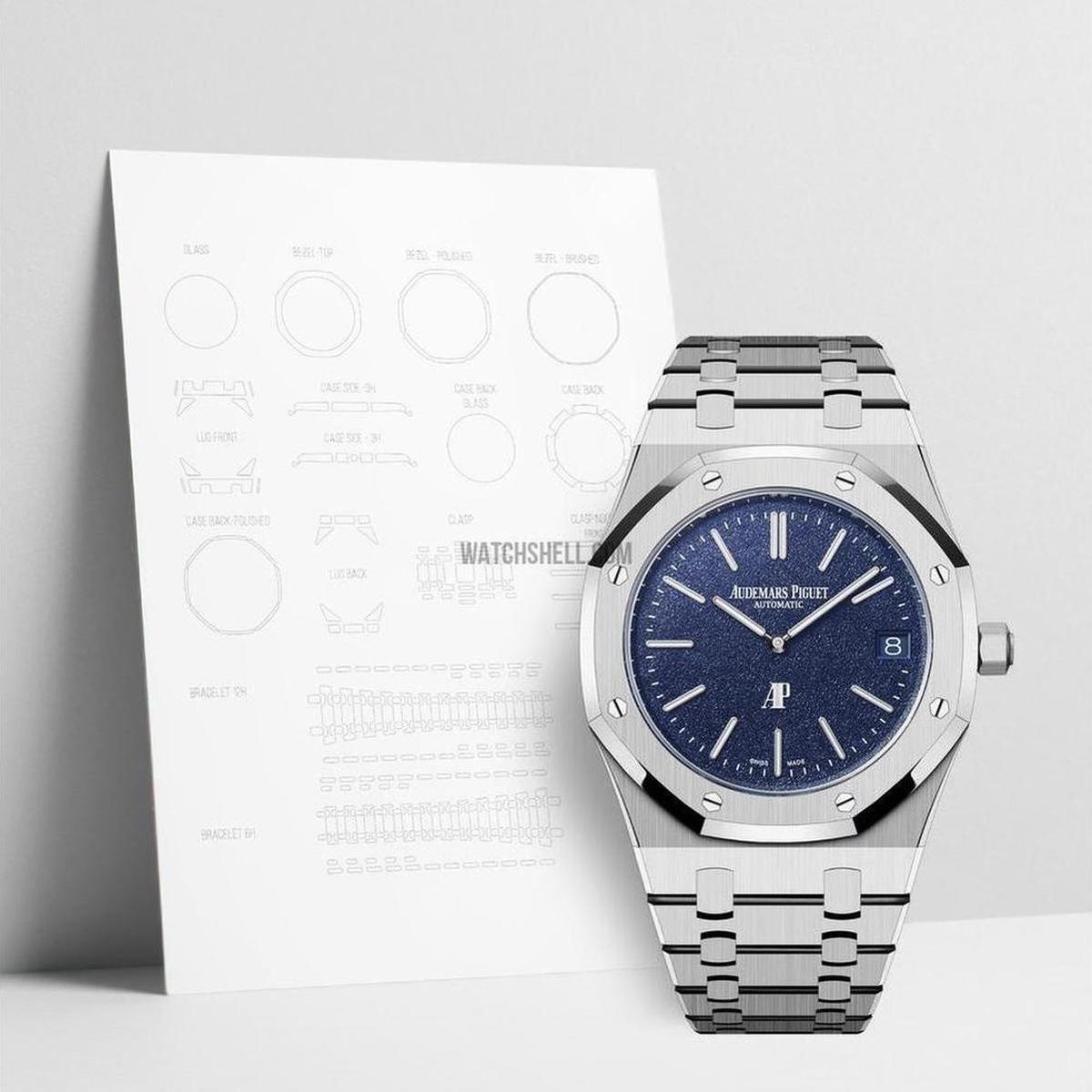 WatchShell for Audemars Piguet Royal Oak 16202BC.OO.1240BC.02