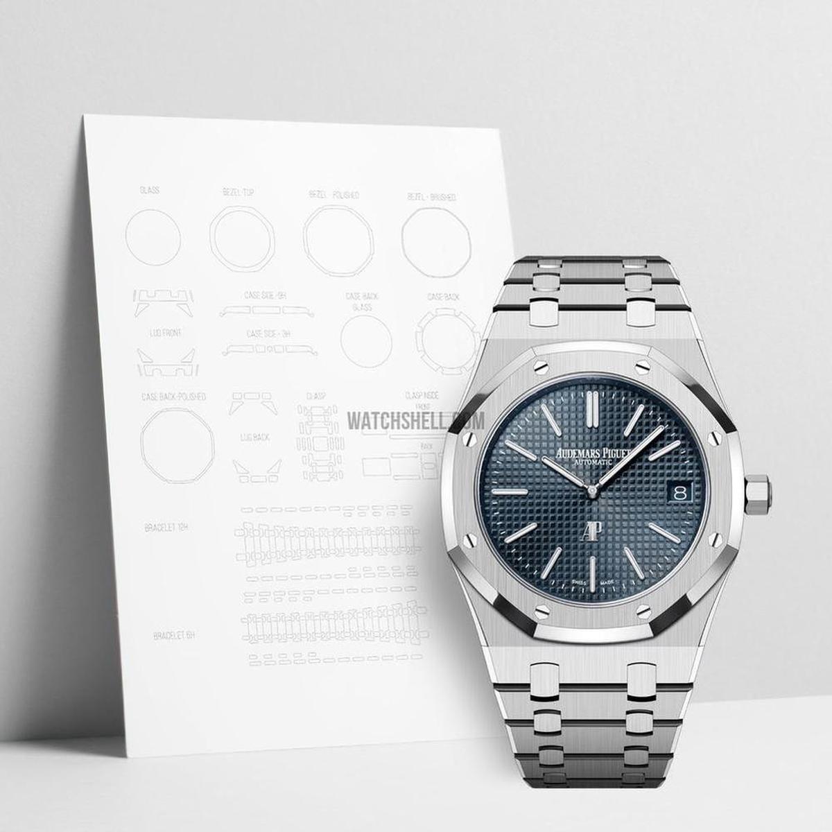 WatchShell for Audemars Piguet Royal Oak 16202ST.OO.1240ST.02