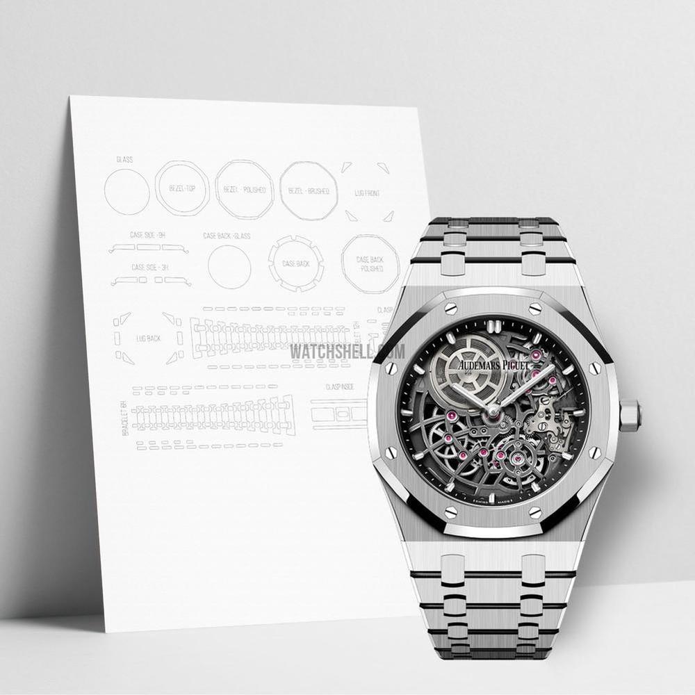 WatchShell for Audemars Piguet Royal Oak 16204BC.OO.1240BC.01