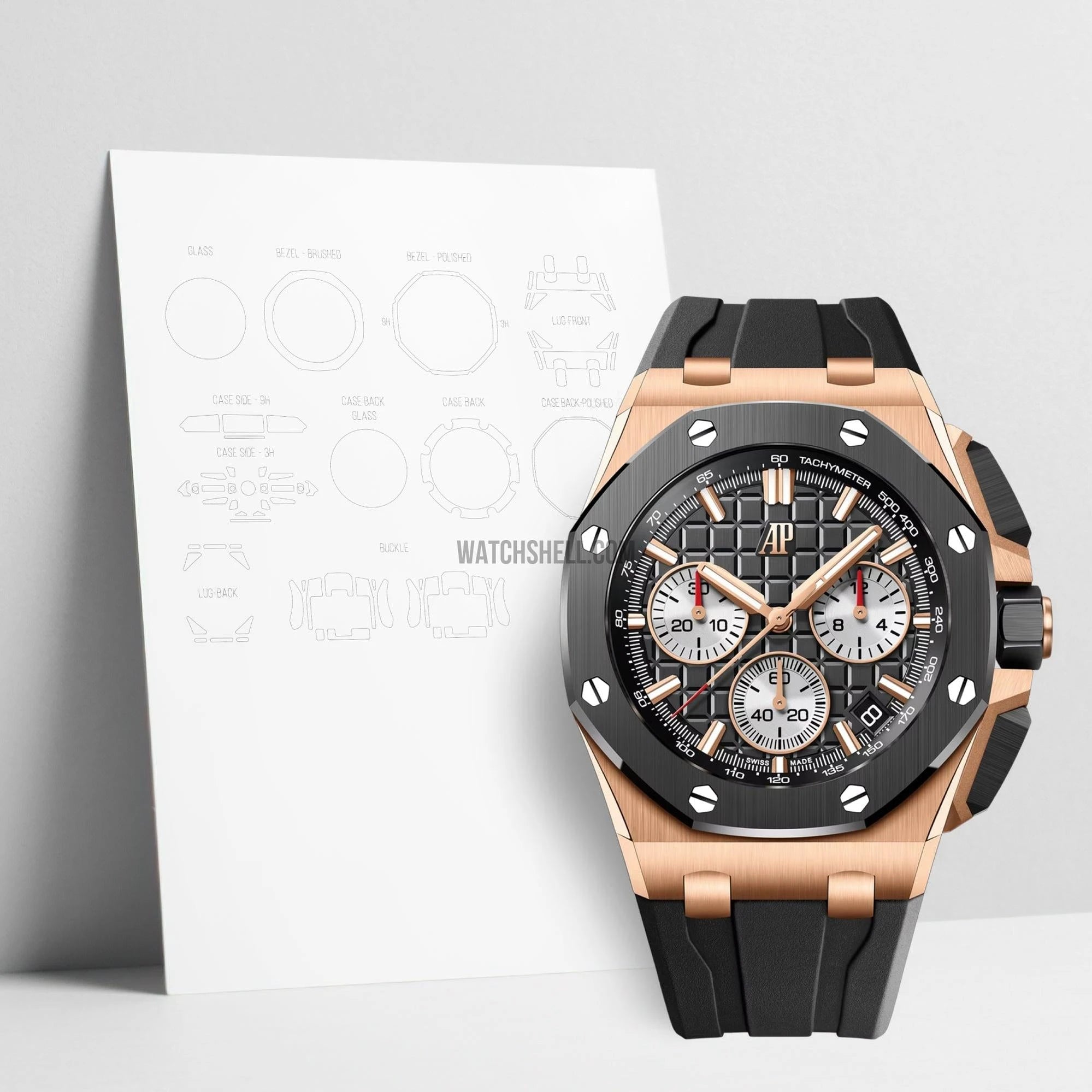 WatchShell for Audemars Piguet Royal Oak 26420RO.OO.A002CA.01