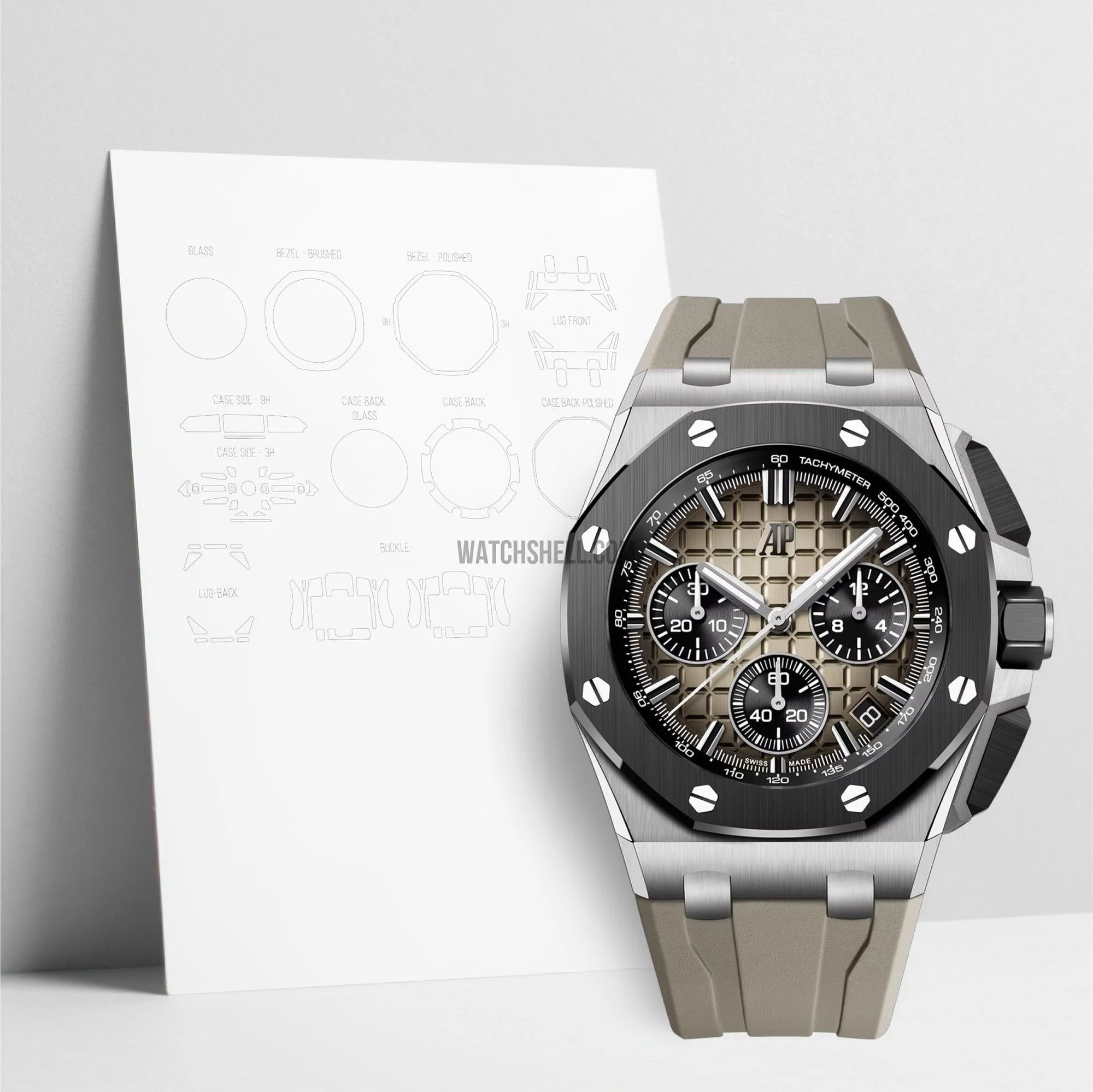 WatchShell for Audemars Piguet Royal Oak 26420ST.OO.A828CR.01