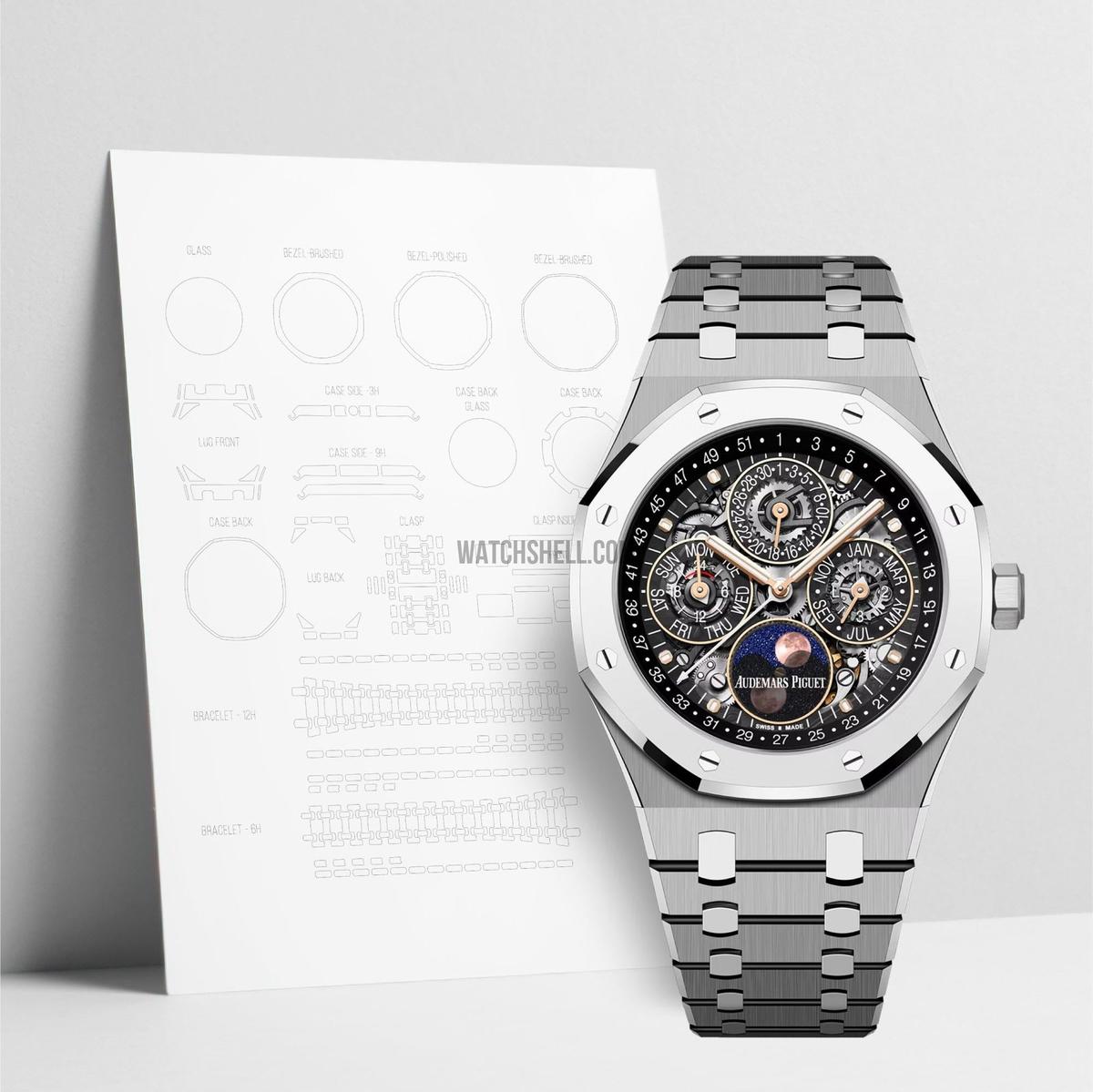 WatchShell for Audemars Piguet Royal Oak 26685XT.OO.1320XT.01