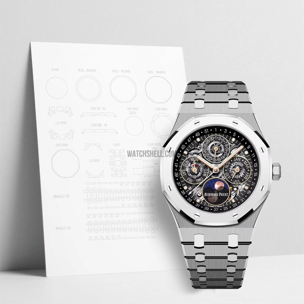 WatchShell for Audemars Piguet Royal Oak 26685XT.OO.1320XT.01