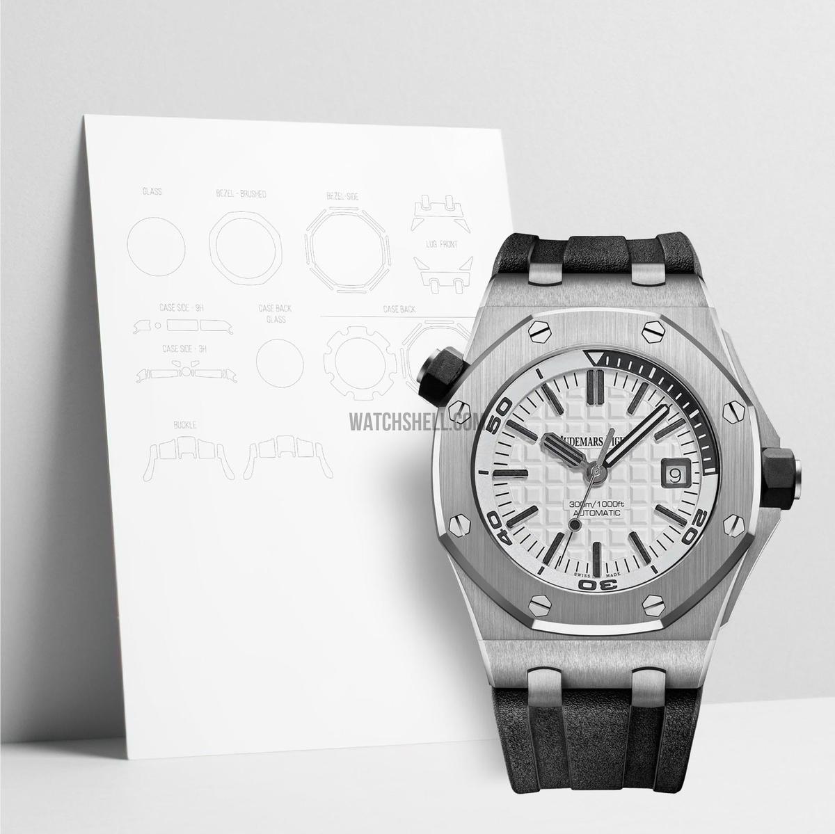 WatchShell for Audemars Piguet Royal Oak Offshore 15710ST.OO.A002CA.02