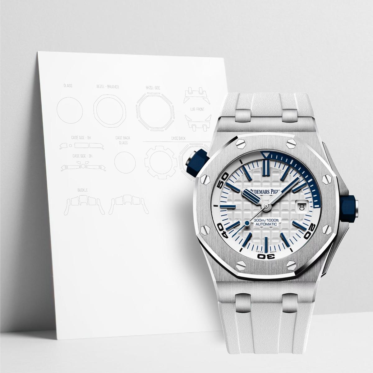 WatchShell for Audemars Piguet Royal Oak Offshore 15710ST.OO.A010CA.01