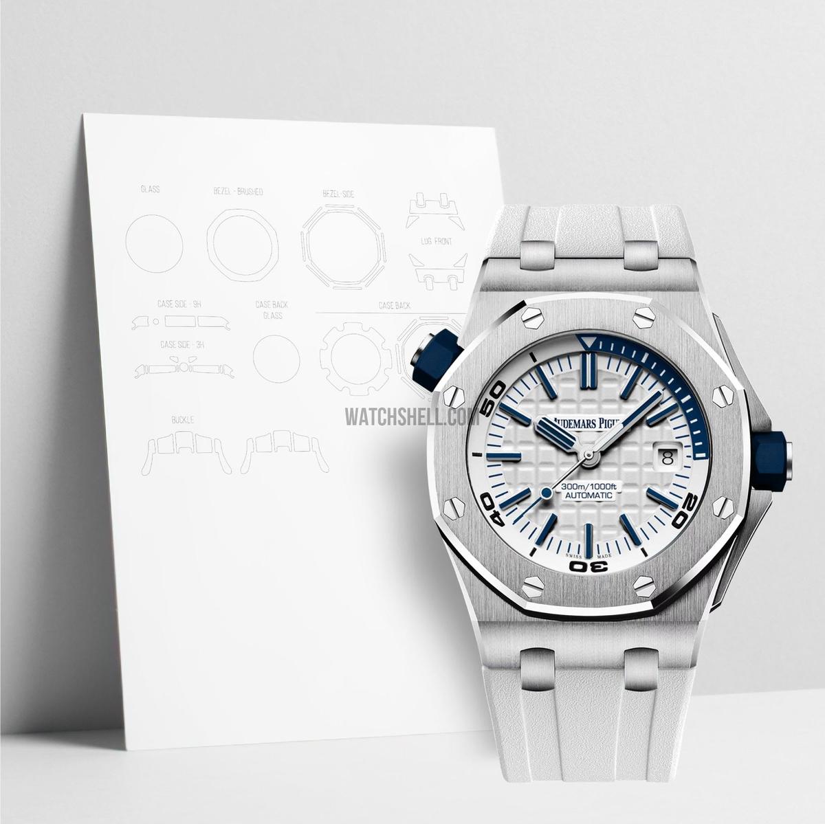 WatchShell for Audemars Piguet Royal Oak Offshore 15710ST.OO.A010CA.01