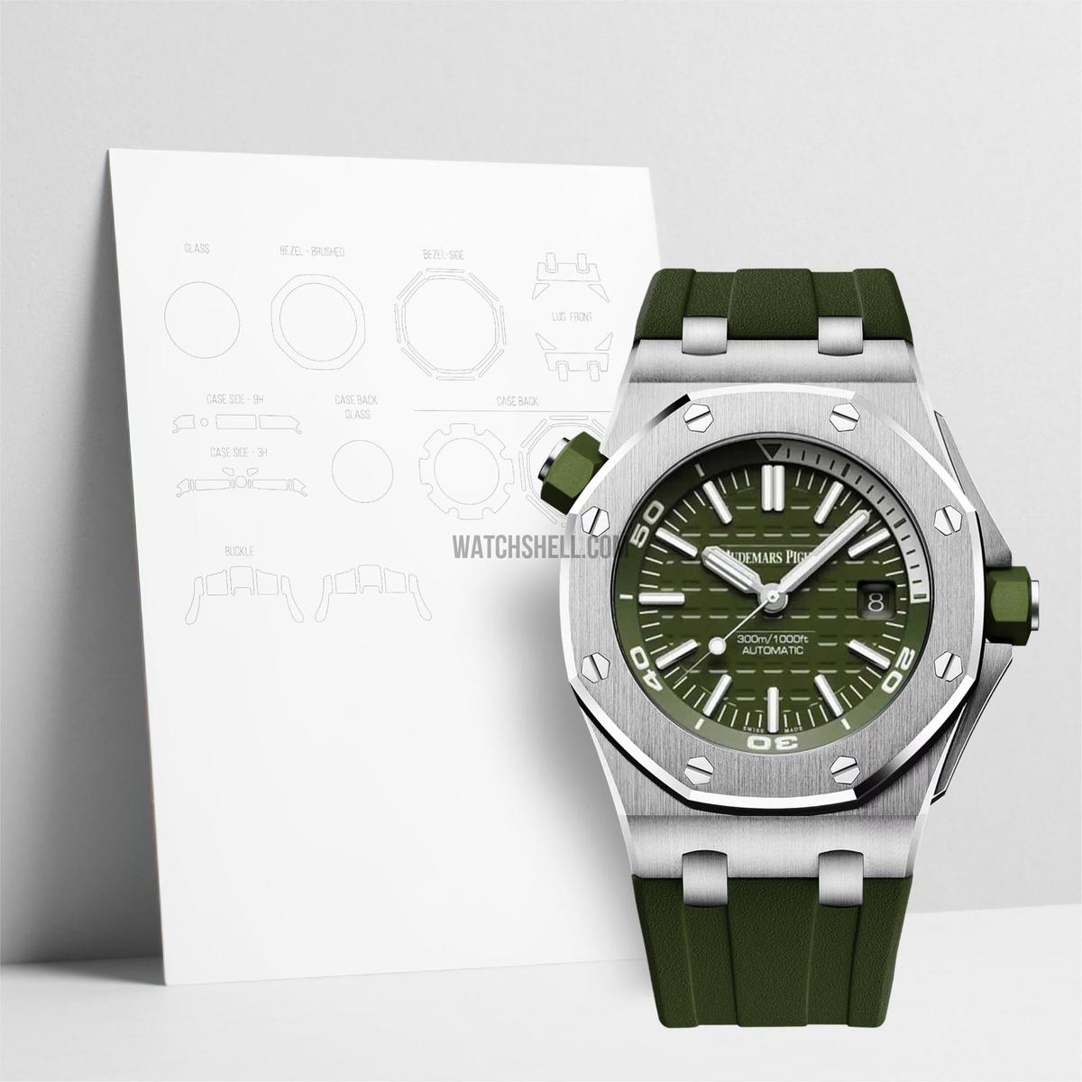 WatchShell for Audemars Piguet Royal Oak Offshore 15710ST.OO.A052CA.01
