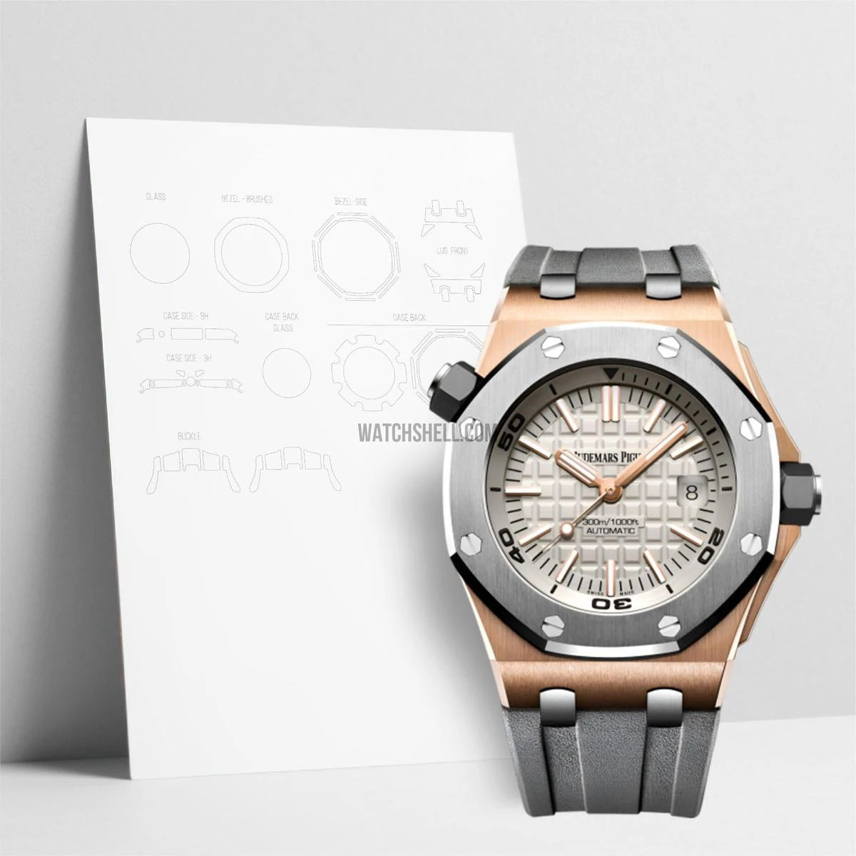 WatchShell for Audemars Piguet Royal Oak Offshore 15711OI.OO.A006CA.01