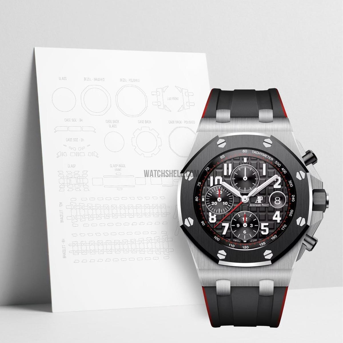 WatchShell for Audemars Piguet Royal Oak Offshore 26470SO.OO.A002CA.01