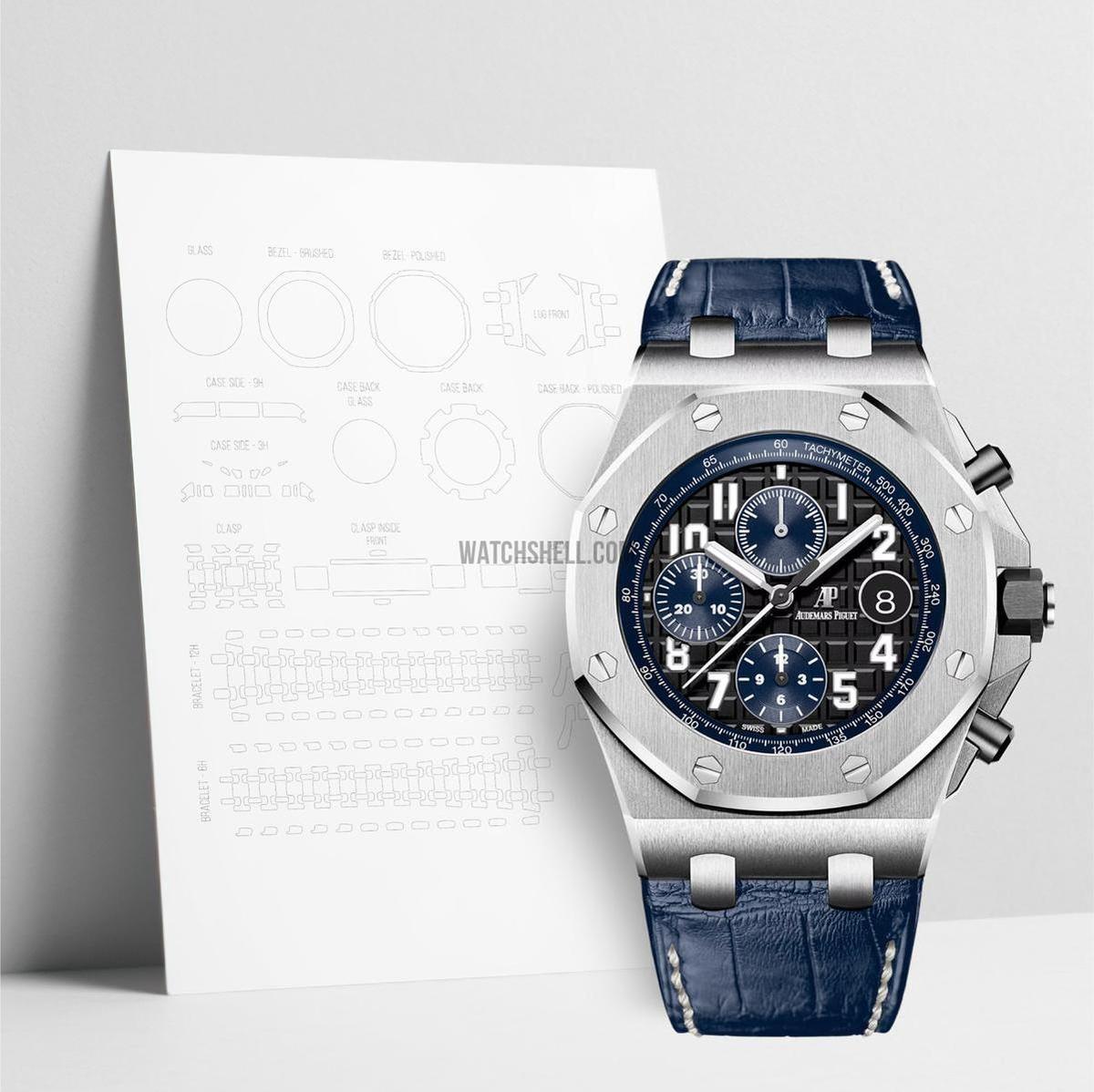 WatchShell for Audemars Piguet Royal Oak Offshore 26470ST.OO.A028CR.01