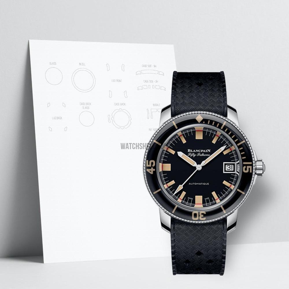 WatchShell for Blancpain Fifty Fathoms 5008B 1130 B52A Tropic