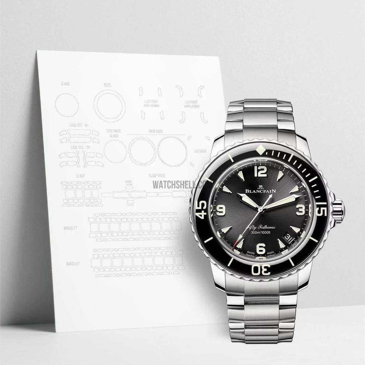 WatchShell for Blancpain Fifty Fathoms 5010 1130 71S