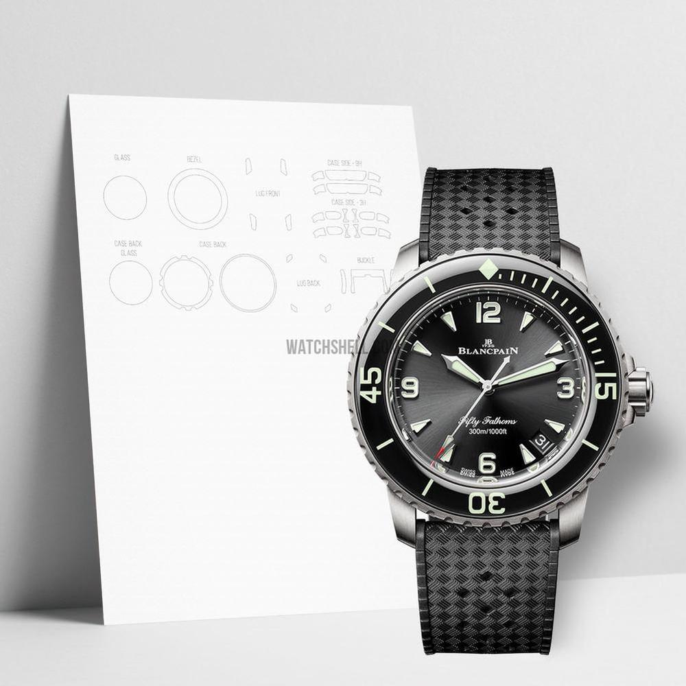 WatchShell for Blancpain Fifty Fathoms 5010 12B30 B64B