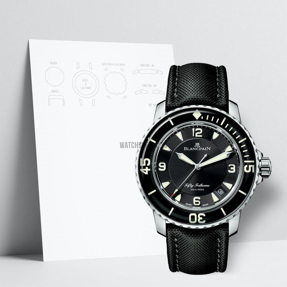 WatchShell for Blancpain Fifty Fathoms 5015 1130 52B