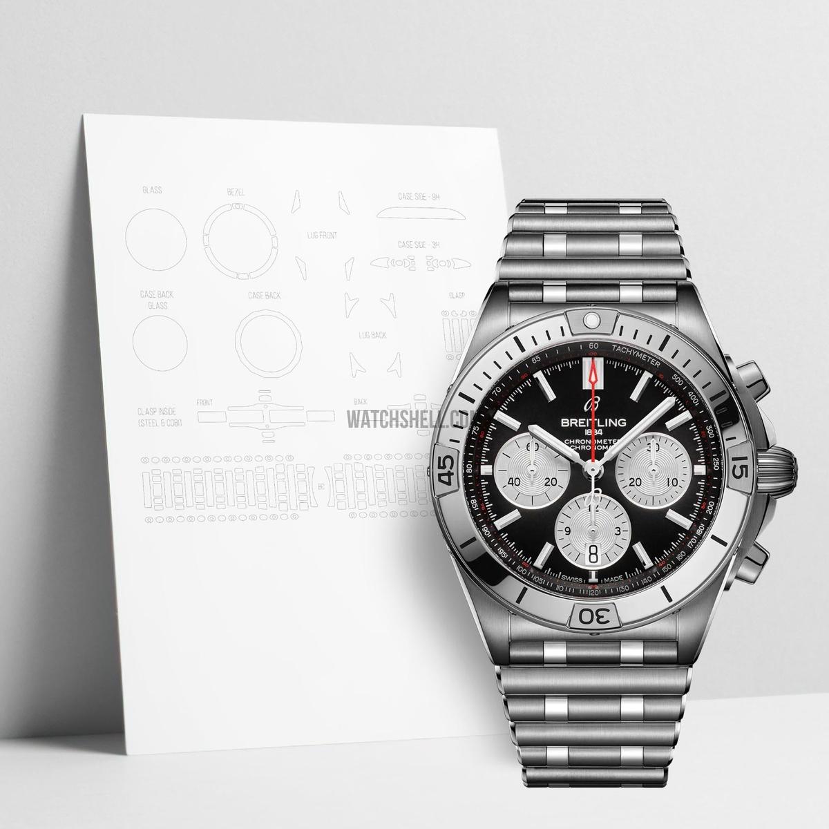 WatchShell for Breitling Chronomat AB0134101B1A1