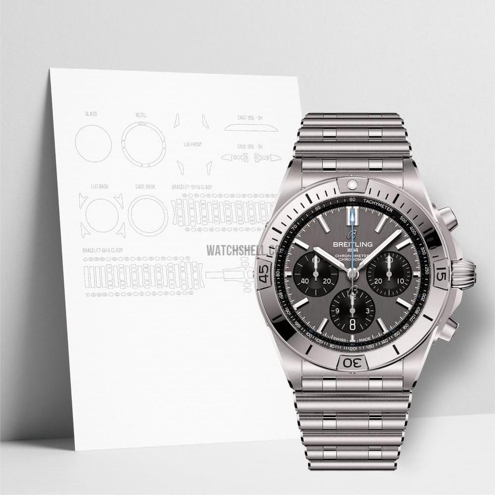 WatchShell for Breitling Chronomat EB0134101M1E1 42mm