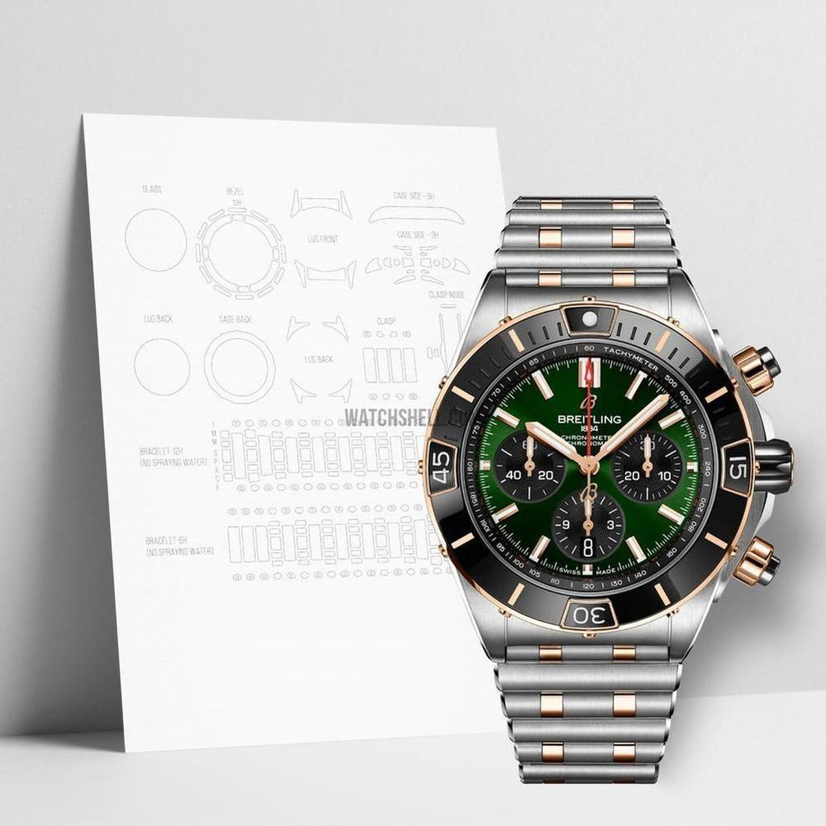 WatchShell for Breitling Chronomat UB0136251L1U1