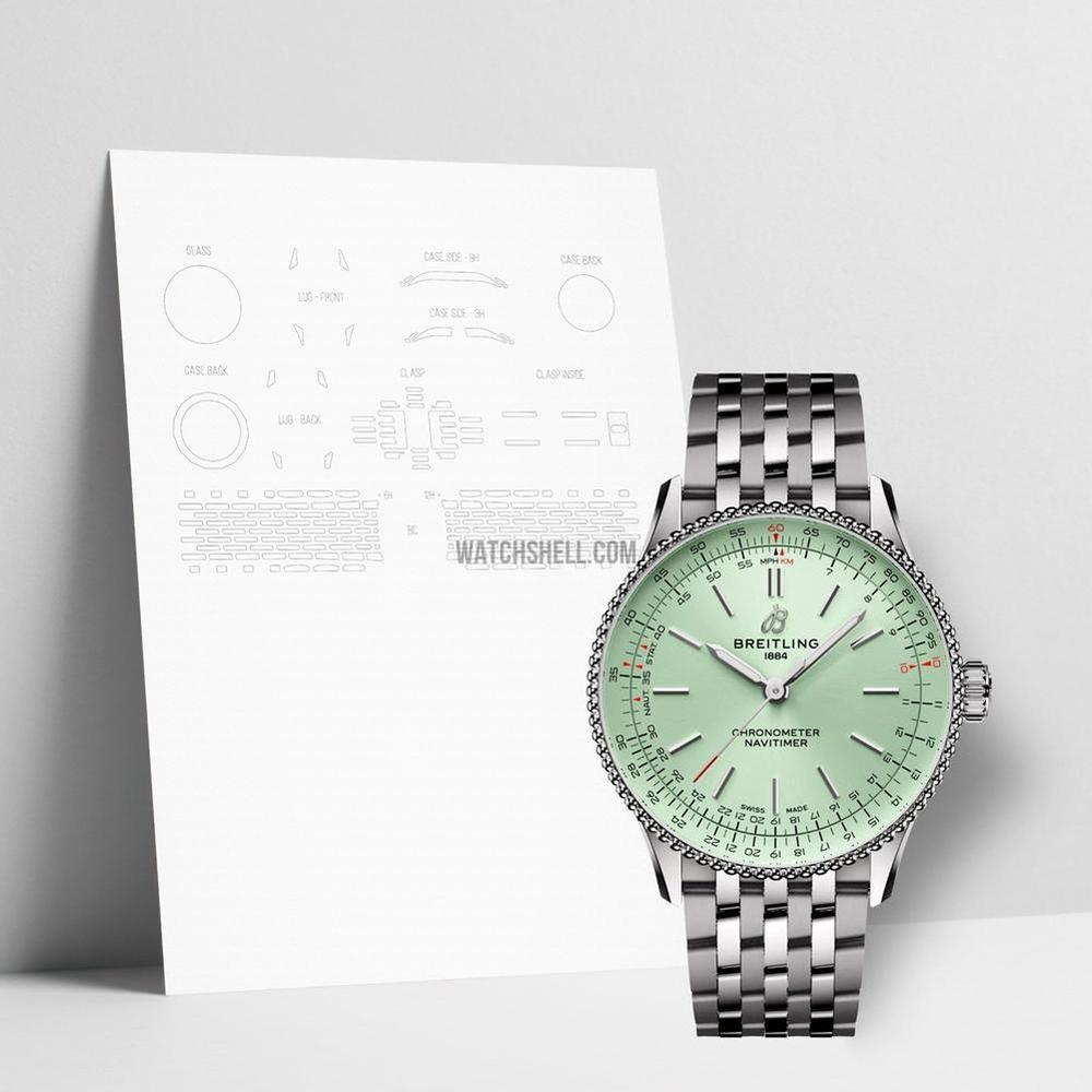 WatchShell for Breitling Navitimer A17327361L1A1 36mm
