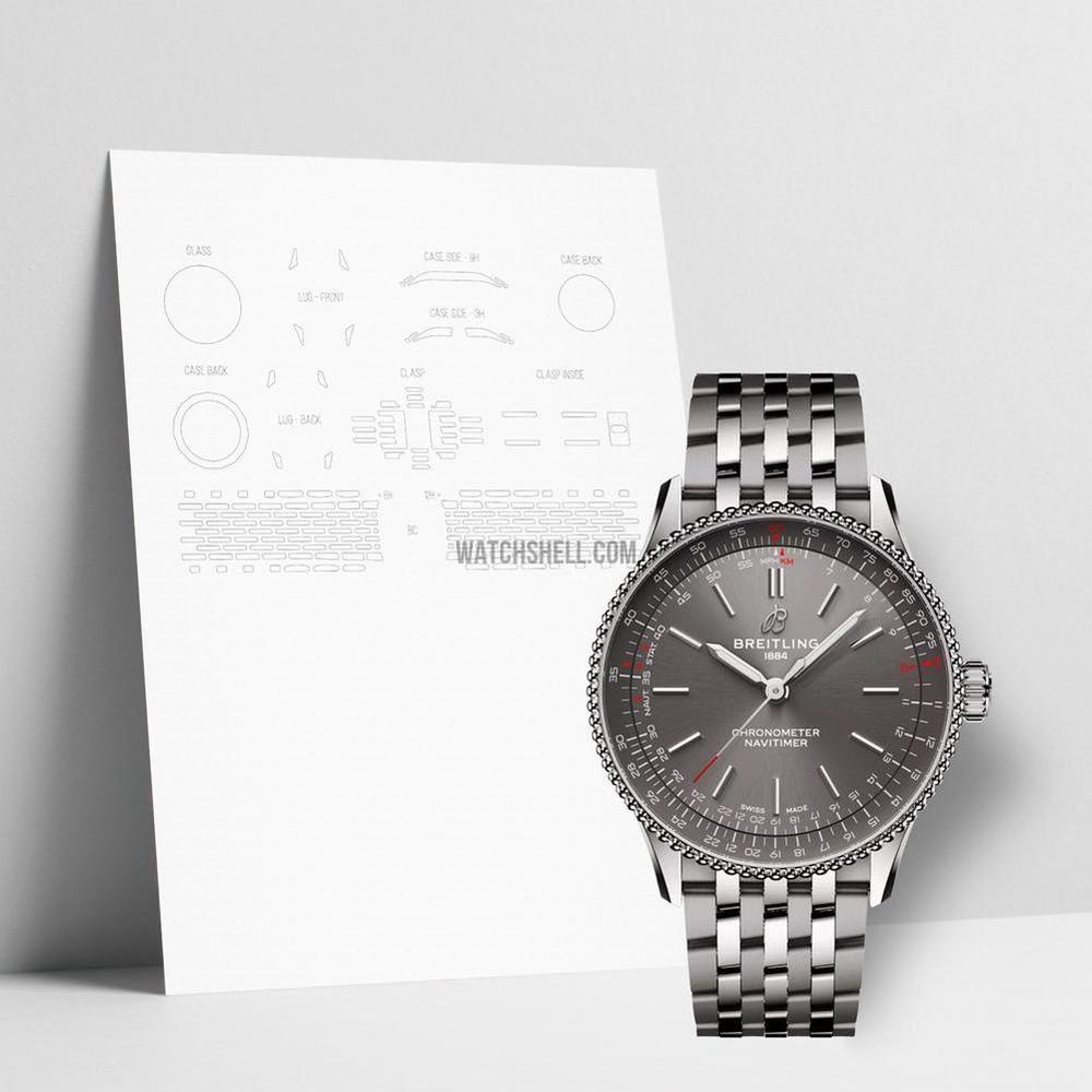 WatchShell for Breitling Navitimer A17327381B1A1 36mm