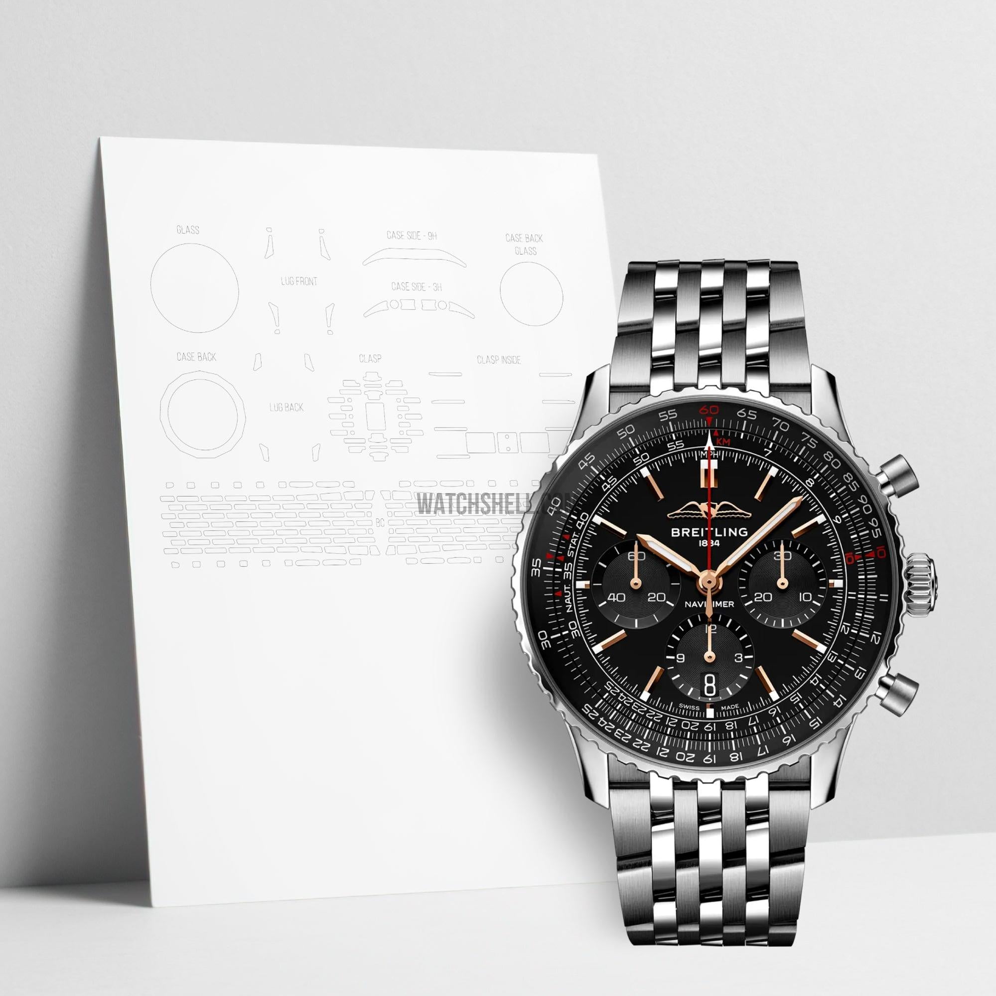 WatchShell for Breitling Navitimer AB01381C1B1A1