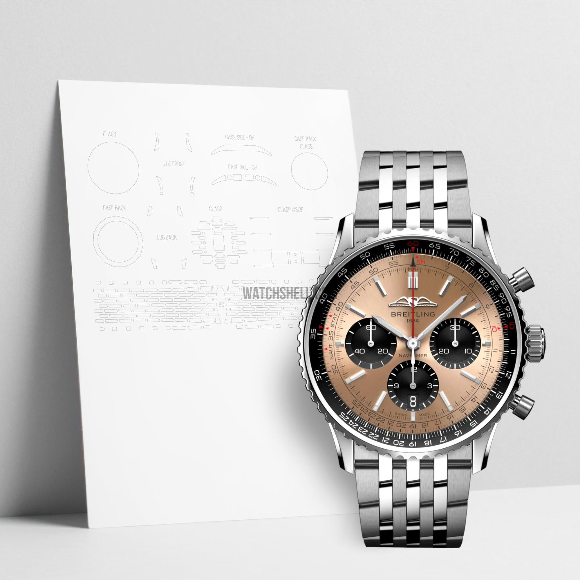 WatchShell for Breitling Navitimer AB0138241K1A1