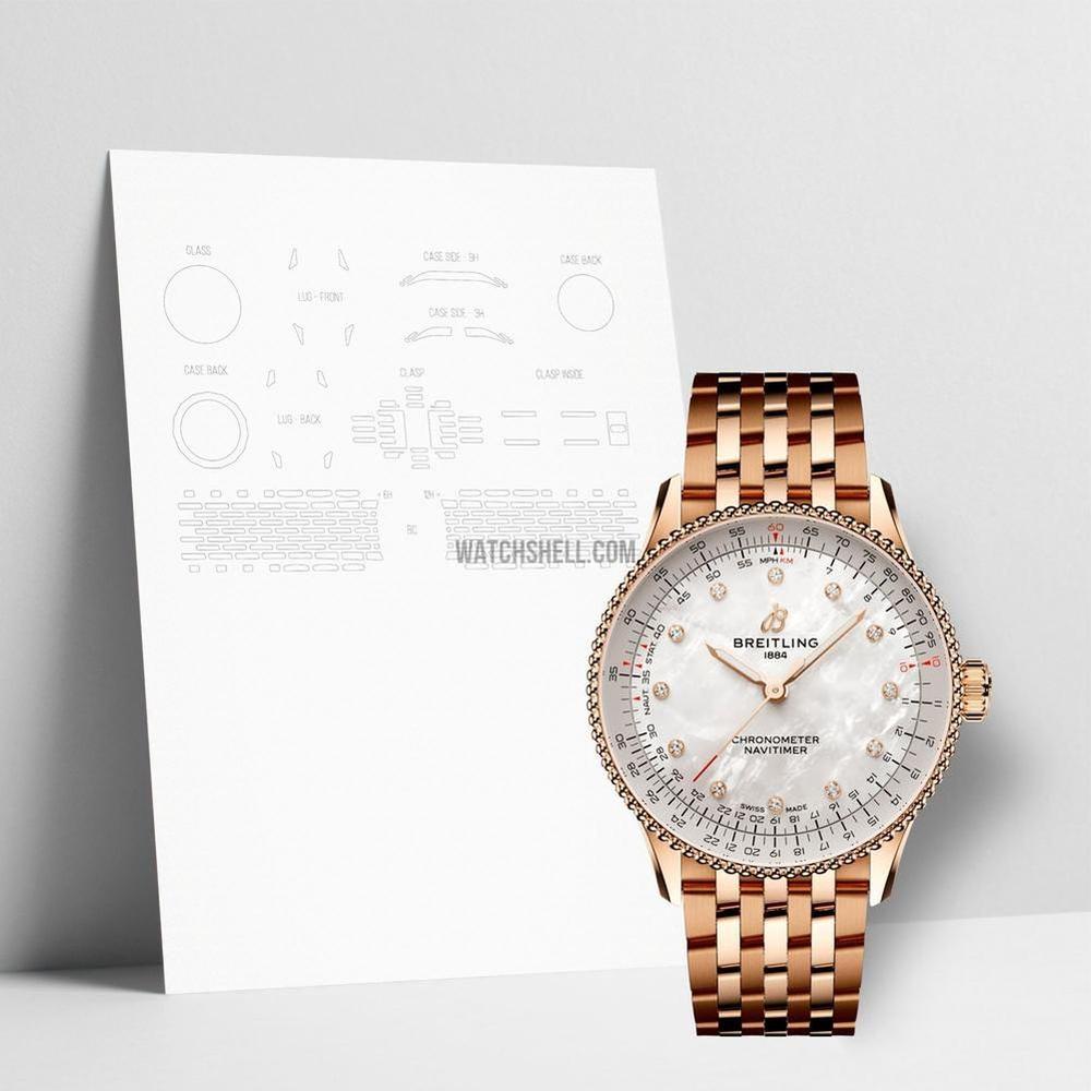 WatchShell for Breitling Navitimer R17327211A1R1 36mm