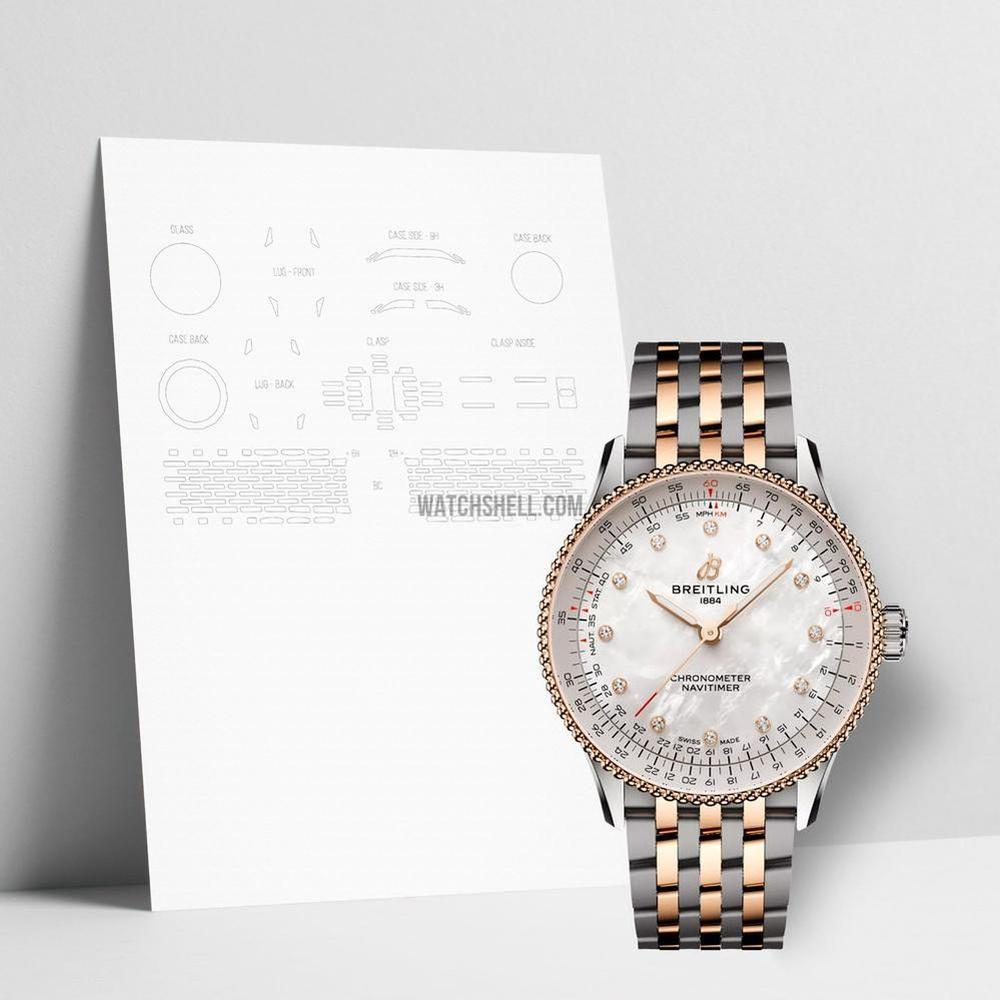 WatchShell for Breitling Navitimer U17327211A1U1 36mm