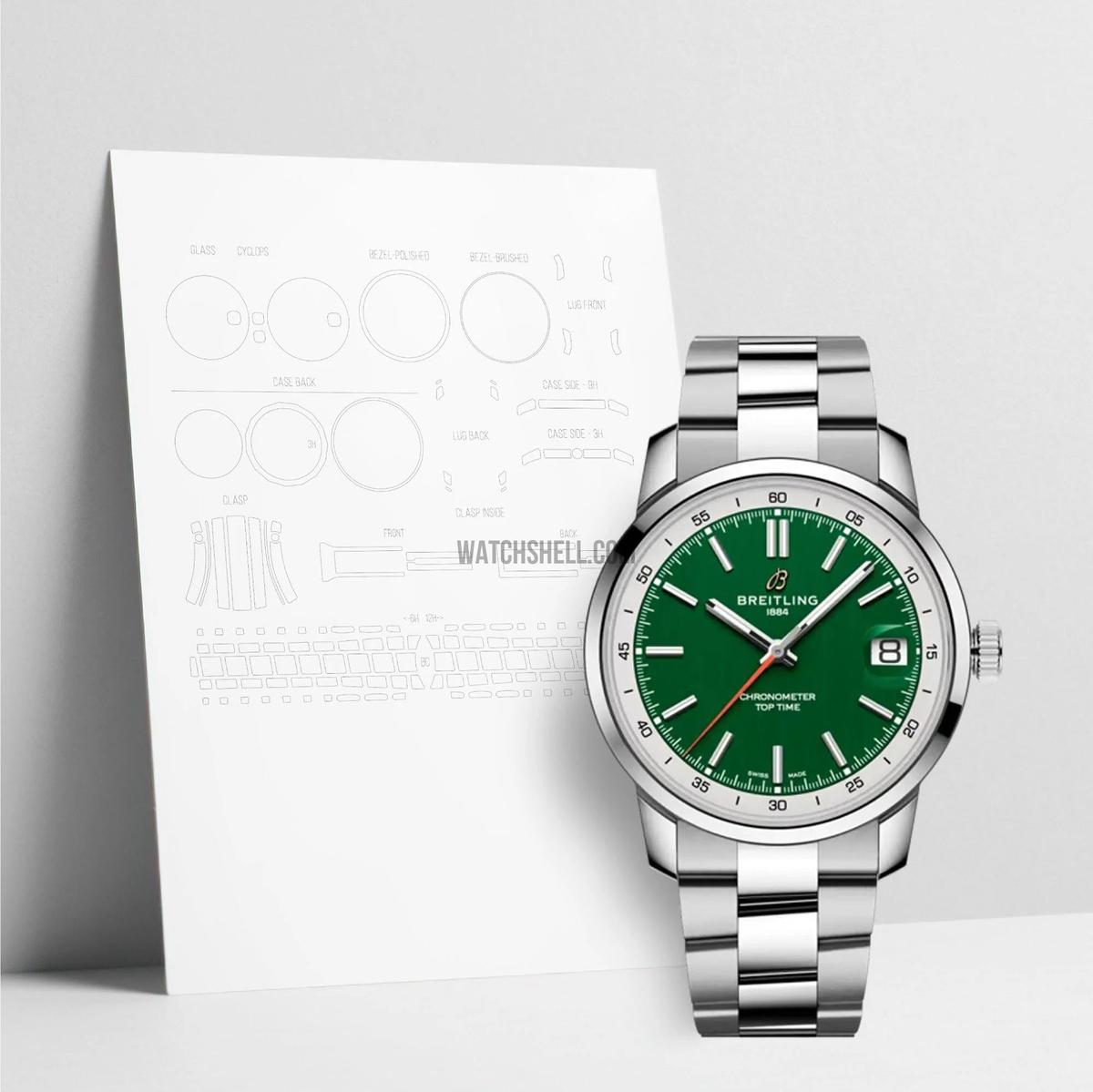 WatchShell for Breitling Top Time AB3113A71L1A1
