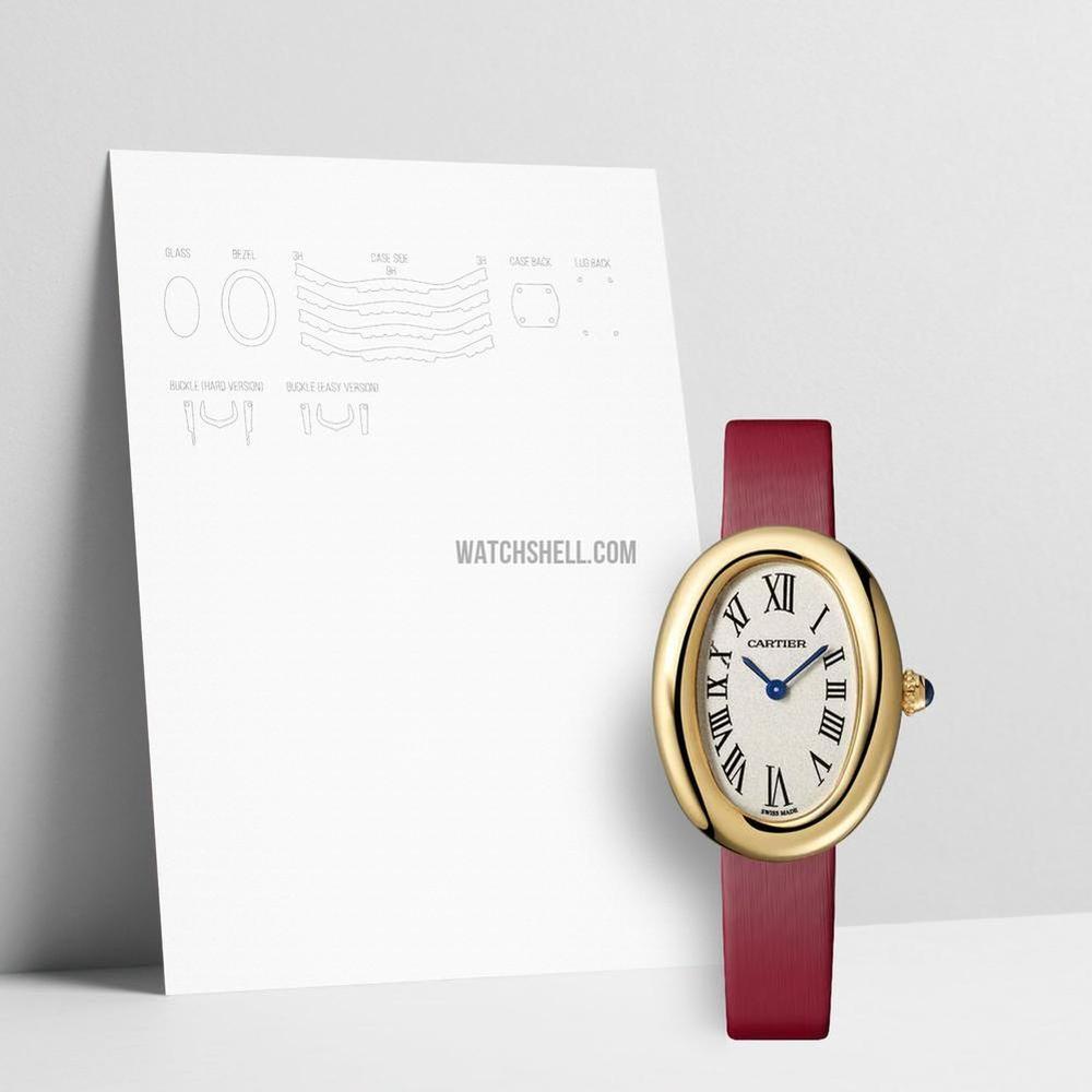 WatchShell for Cartier Baignoire WGBA0015