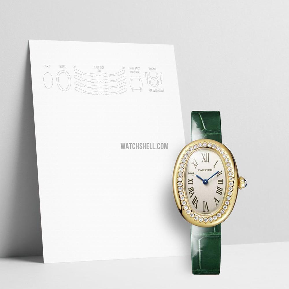 WatchShell for Cartier Baignoire WJBA0038