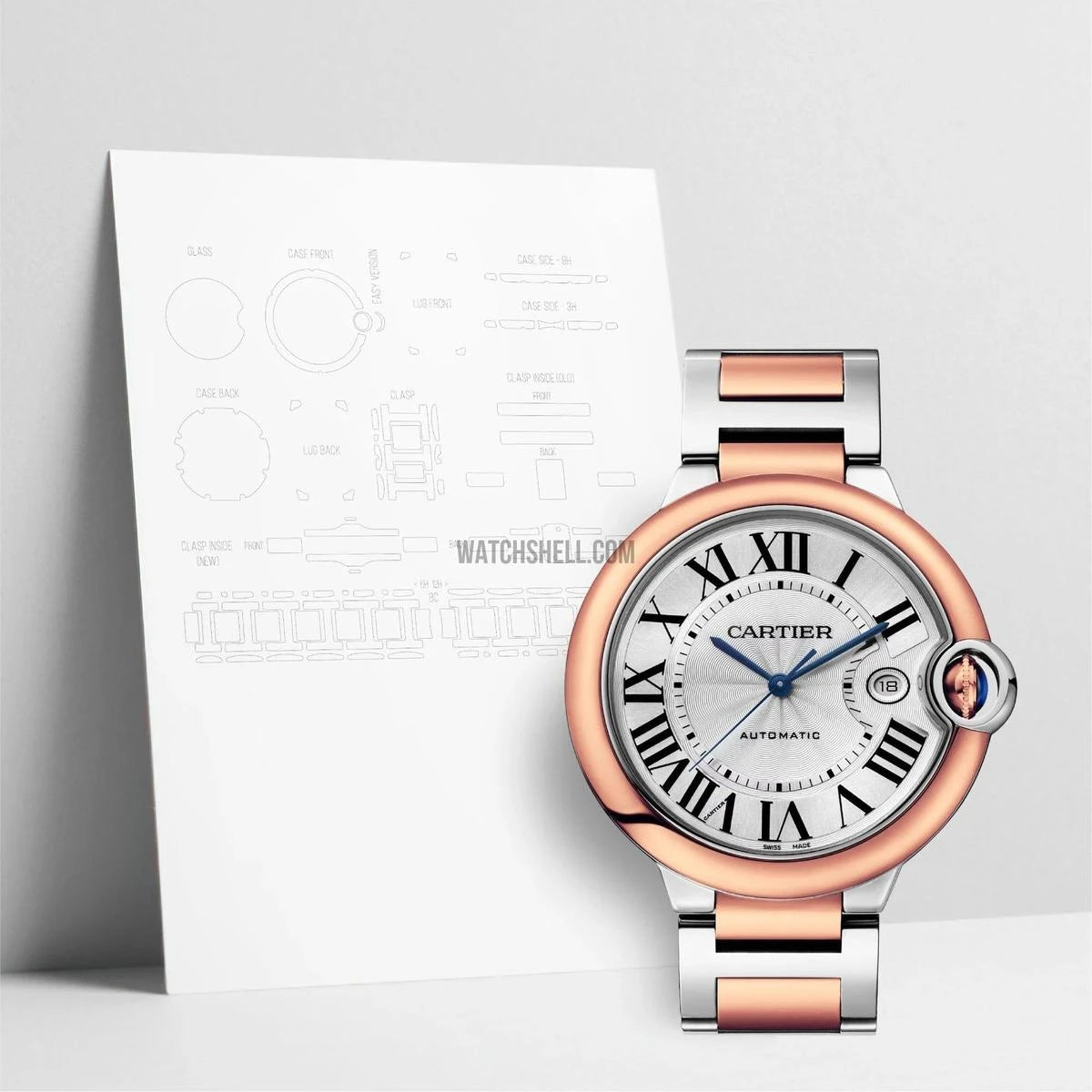 WatchShell for Cartier Ballon Bleu W2BB0004