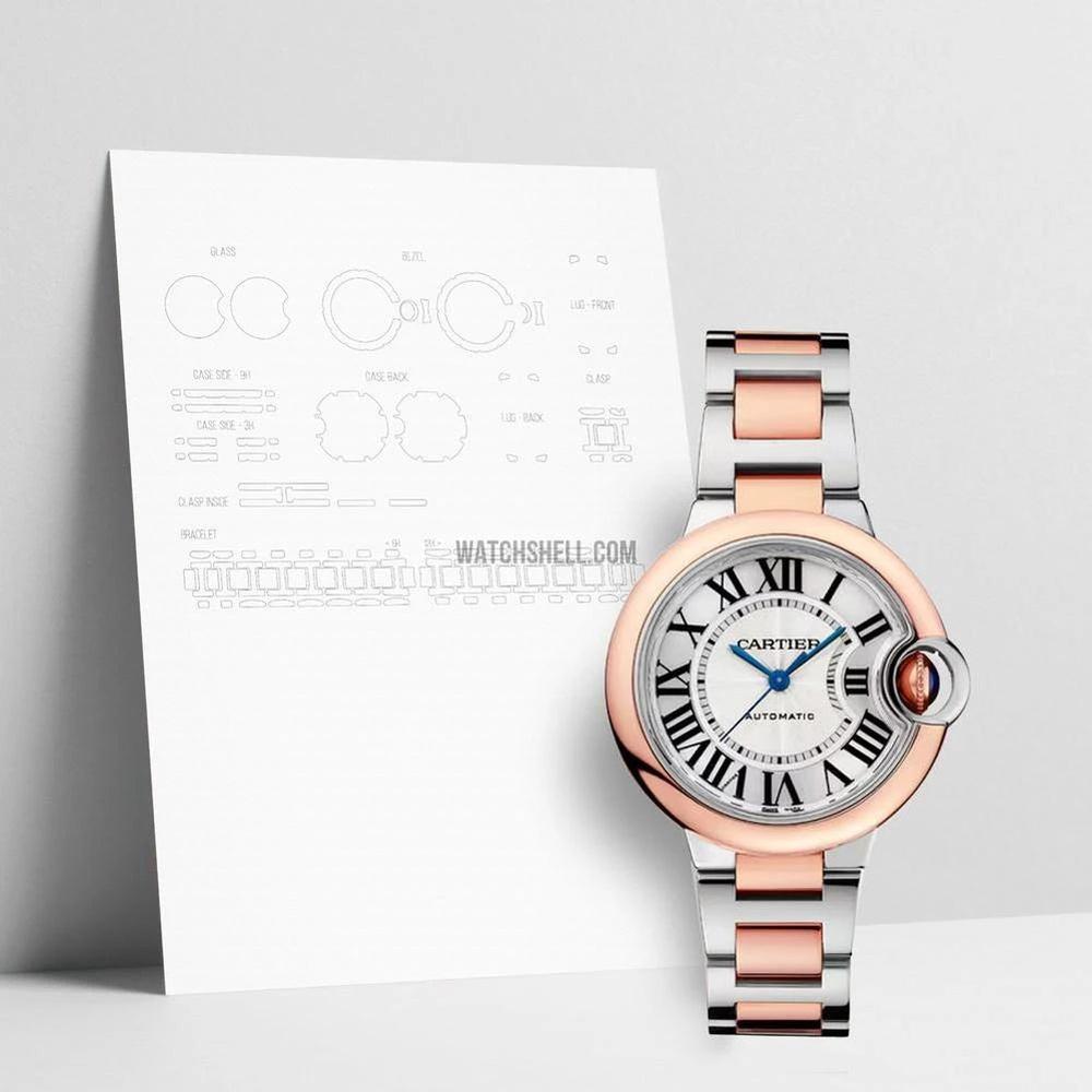WatchShell for Cartier Ballon Bleu W2BB0032