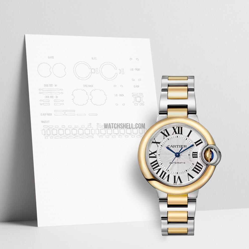 WatchShell for Cartier Ballon Bleu W2BB0037
