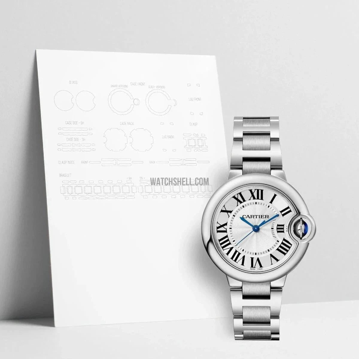 WatchShell for Cartier Ballon Bleu W6920084