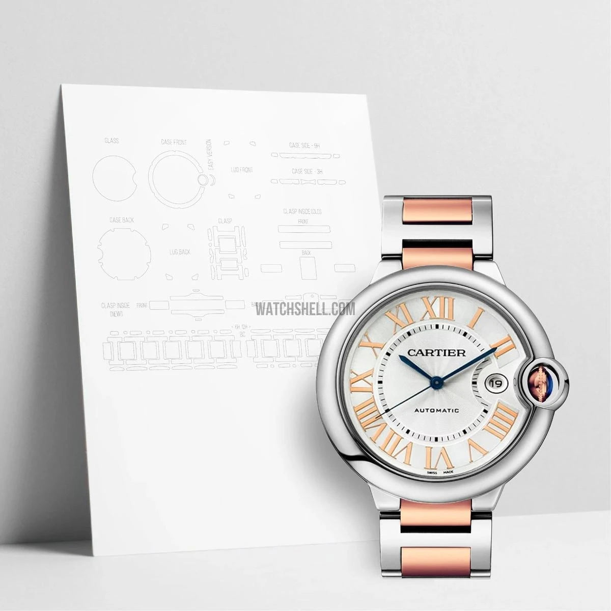 WatchShell for Cartier Ballon Bleu W6920095