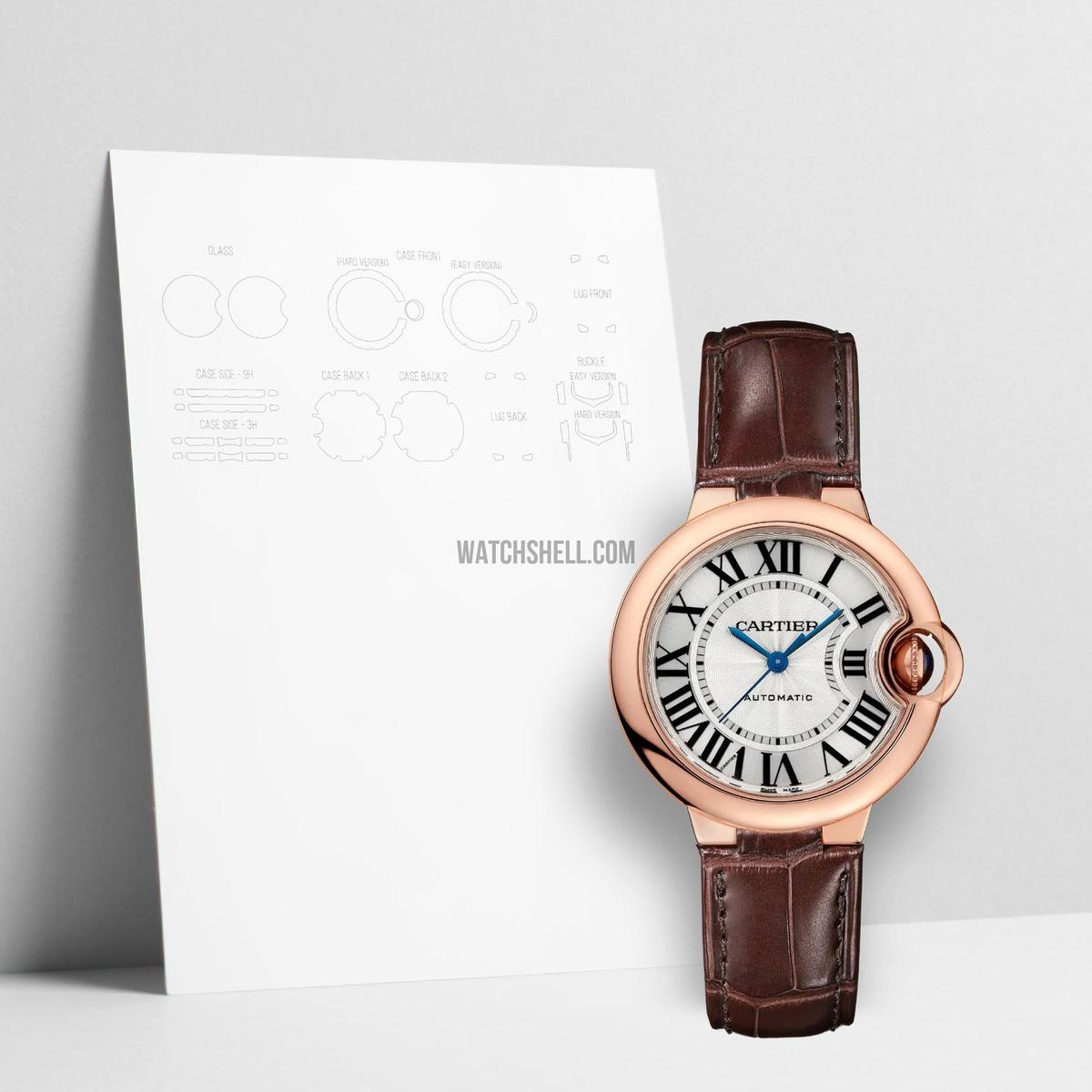 WatchShell for Cartier Ballon Bleu W6920097