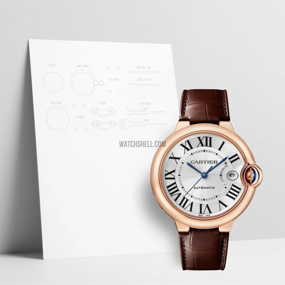 WatchShell for Cartier Ballon Bleu WGBB0035