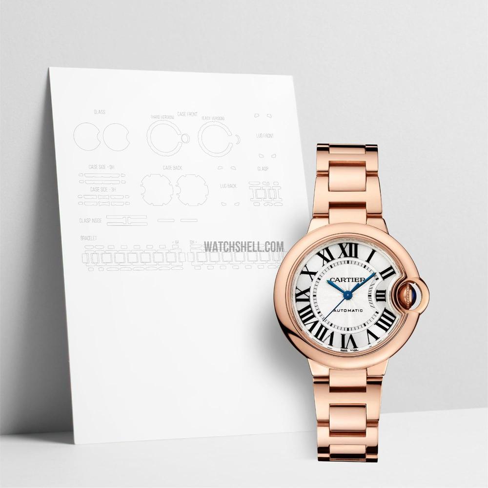 WatchShell for Cartier Ballon Bleu WGBB0042