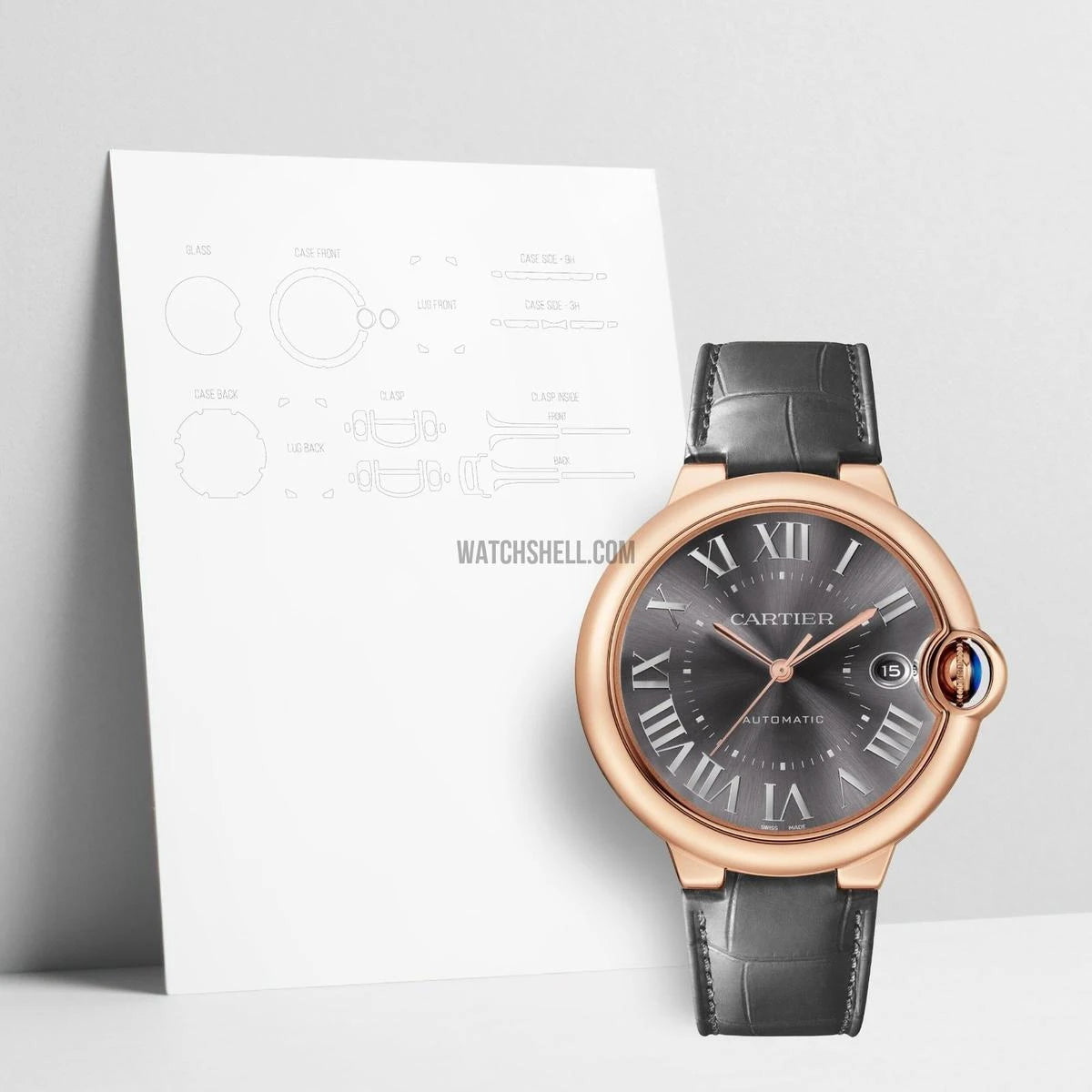 WatchShell for Cartier Ballon Bleu WGBB0050