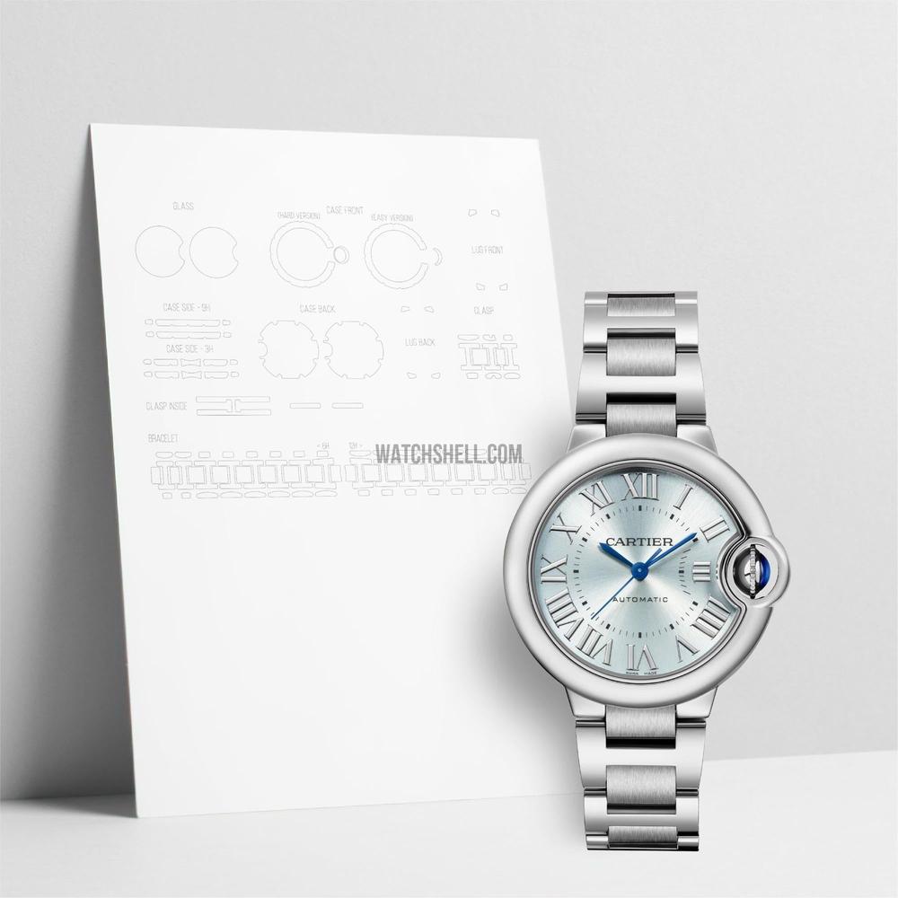 WatchShell for Cartier Ballon Bleu WSBB0062