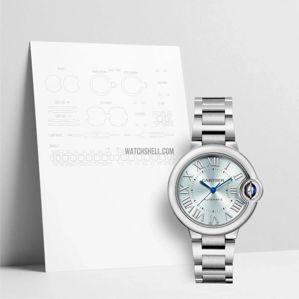 WatchShell for Cartier Ballon Bleu WSBB0062