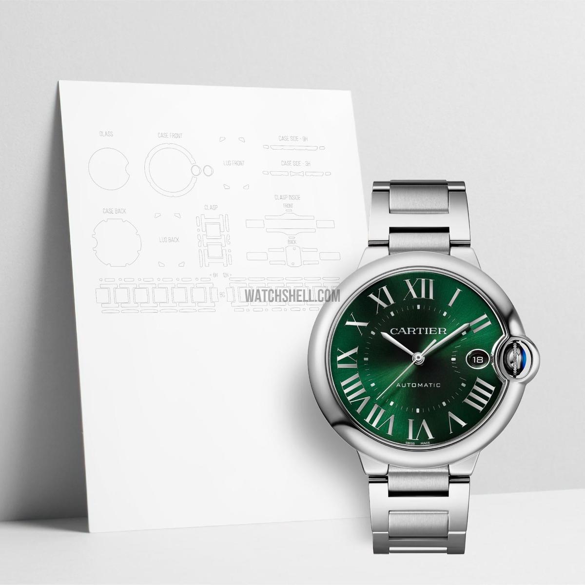 WatchShell for Cartier Ballon Bleu WSBB0071