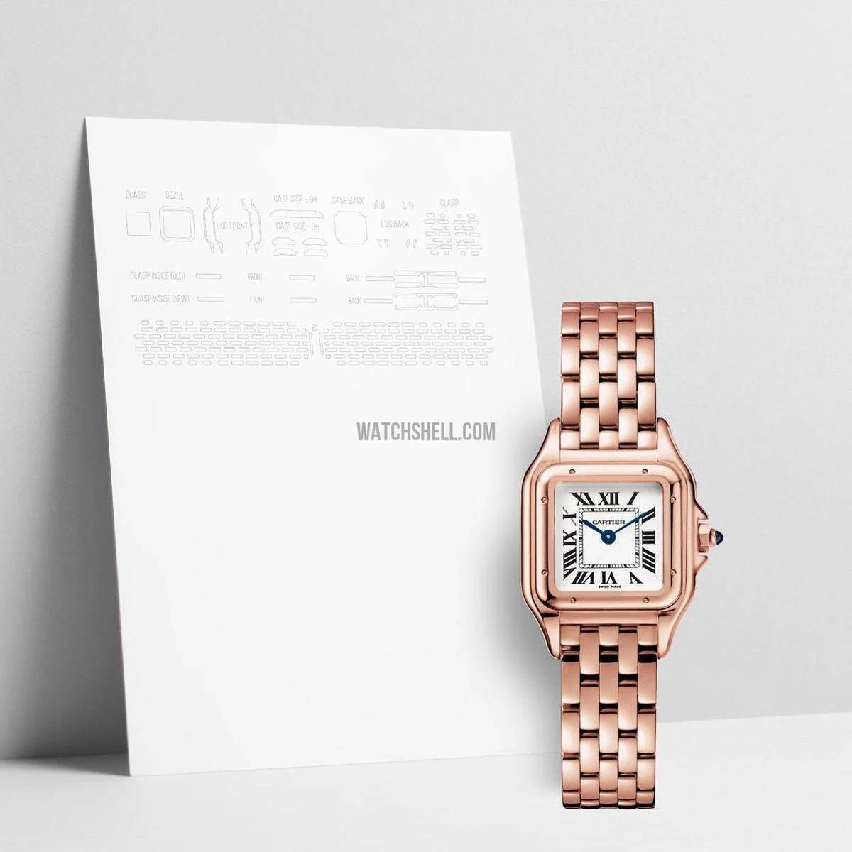 WatchShell for Cartier Panthere WGPN0006