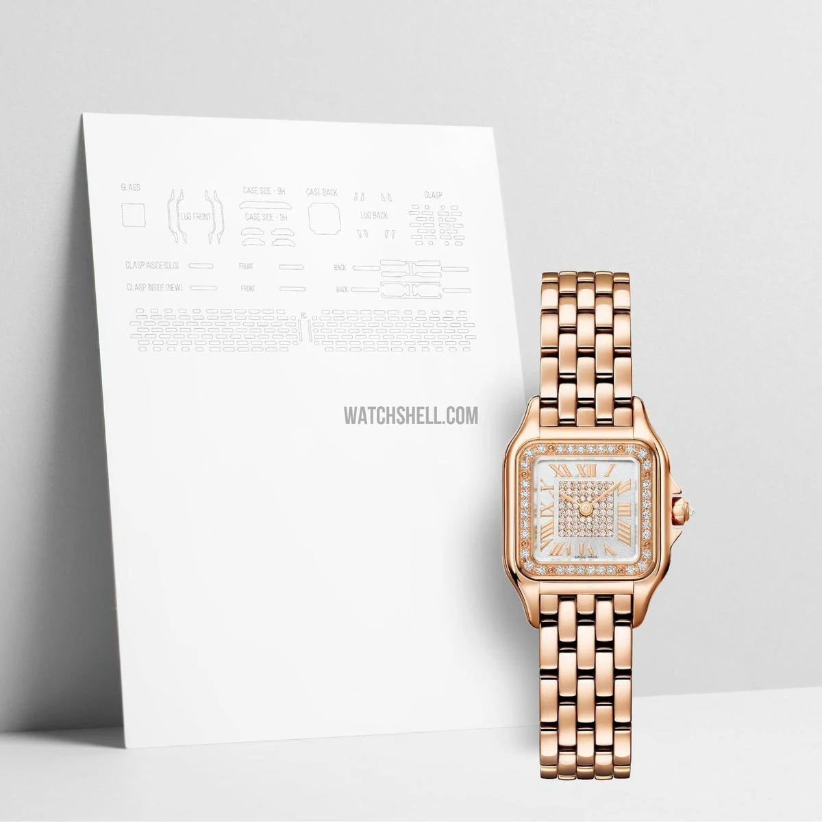 WatchShell for Cartier Panthere WJPN0091
