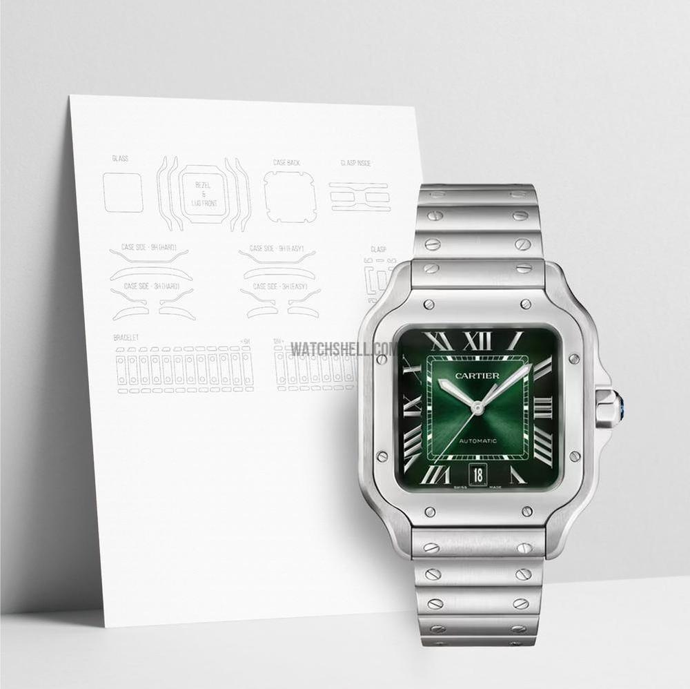 WatchShell for Cartier Santos WSSA0062