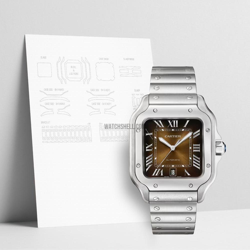 WatchShell for Cartier Santos WSSA0064