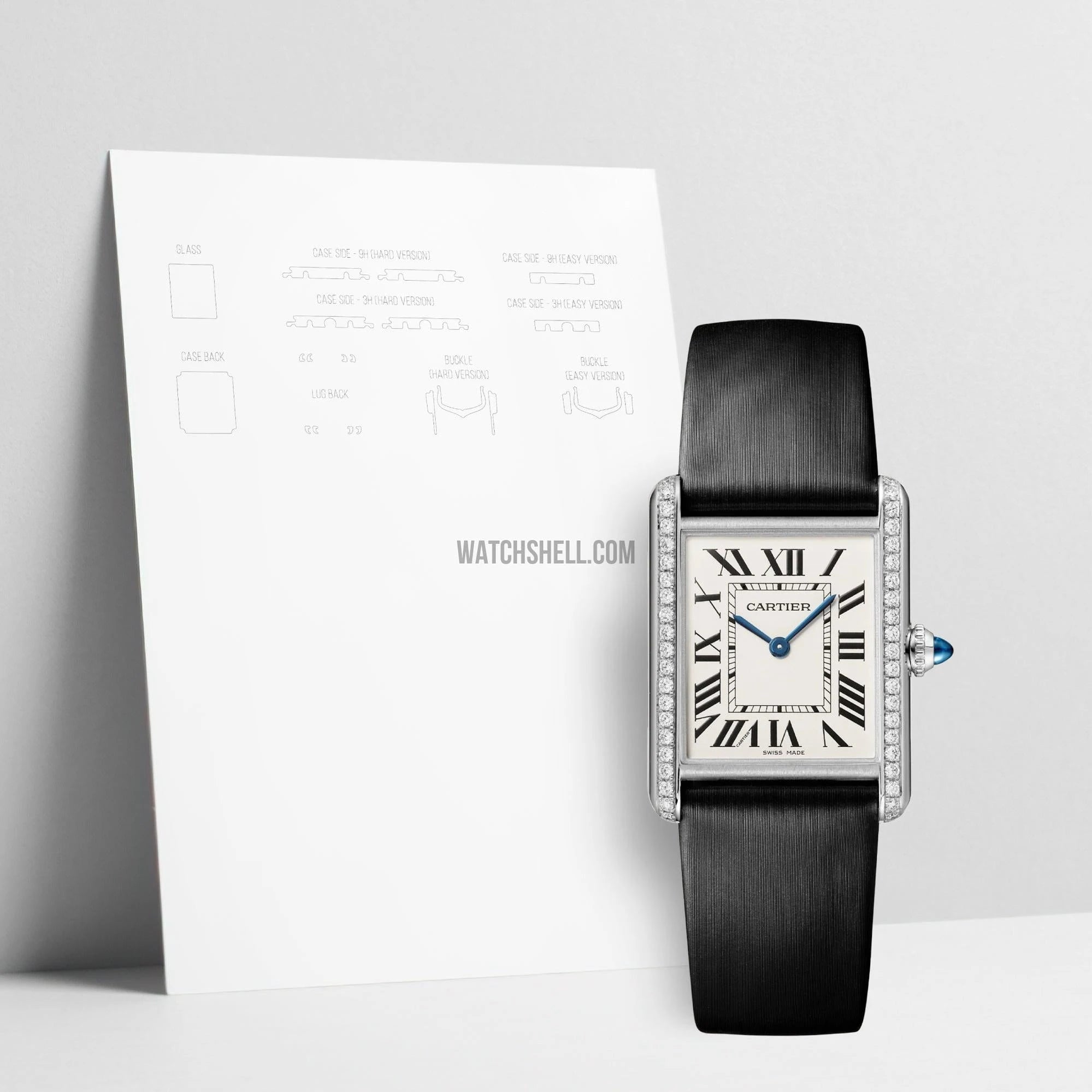 WatchShell for Cartier Tank W4TA0030