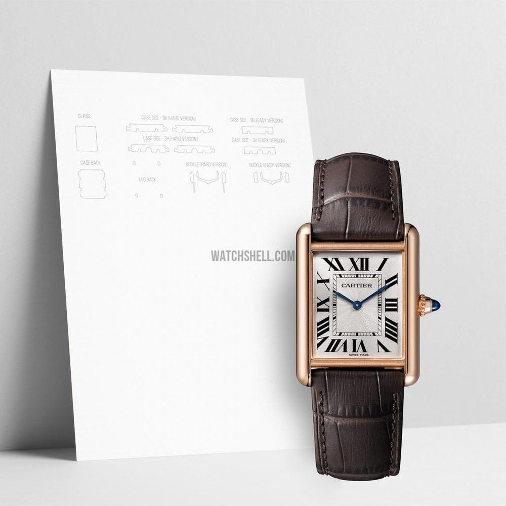 WatchShell for Cartier Tank WGTA0011